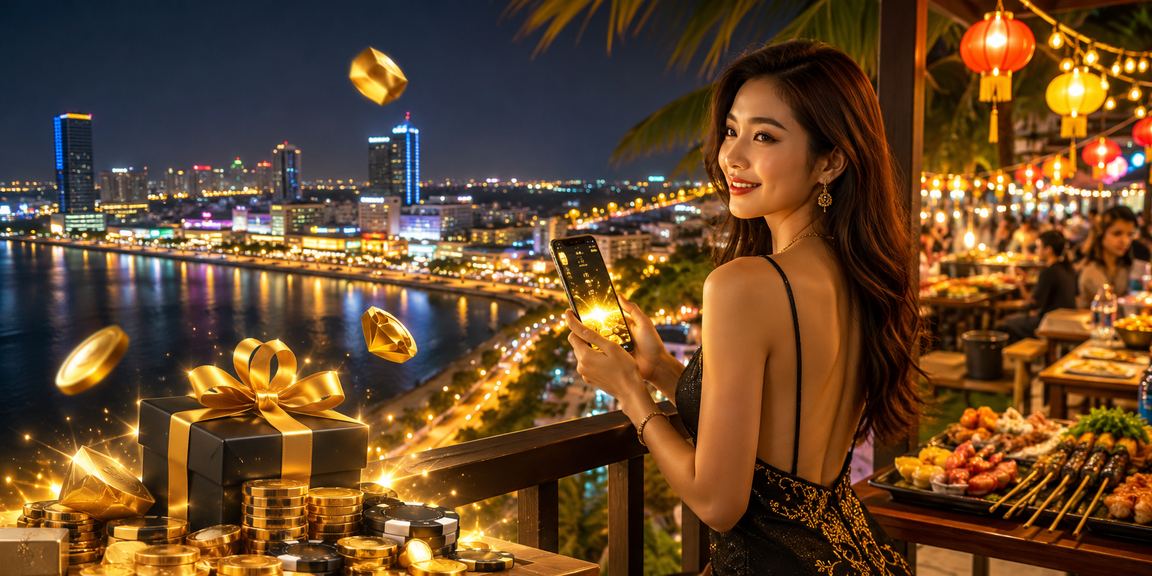Pemain di Johor Bahru mendaftar akaun dan menerima bonus untuk mula bermain