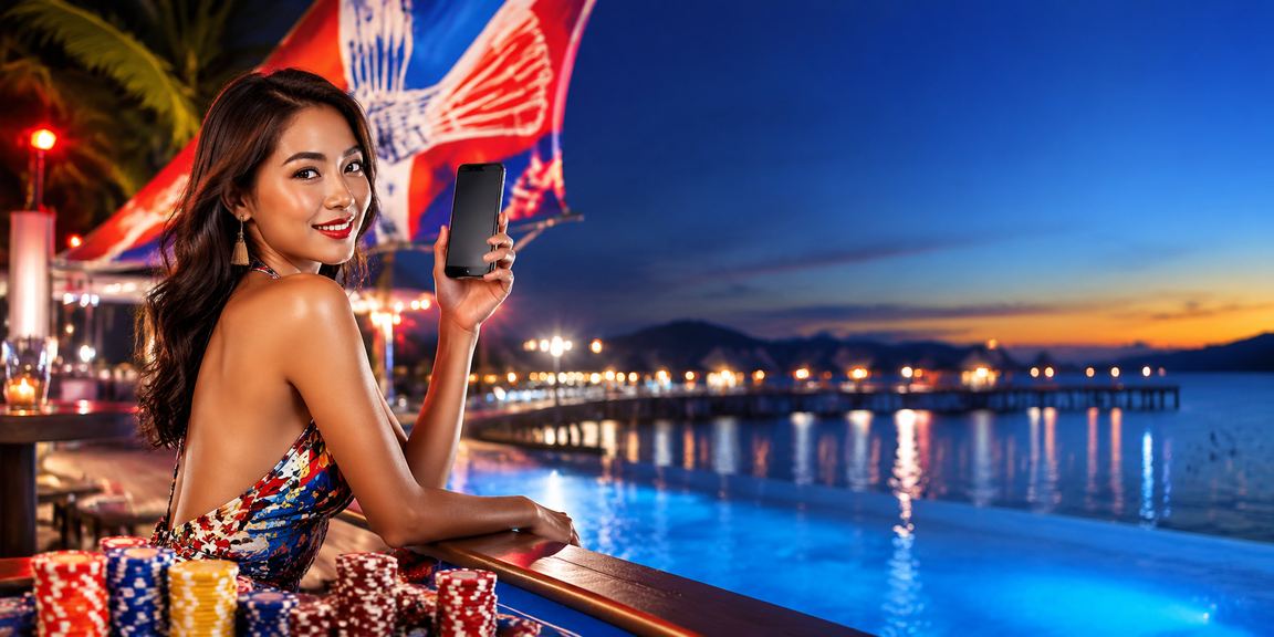 Pemain dari Sabah bermain kasino mudah alih menggunakan telefon pintar